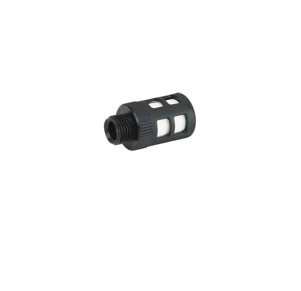 SR02 PISCO MUFFLER 1/4" G MALE PLASTIC